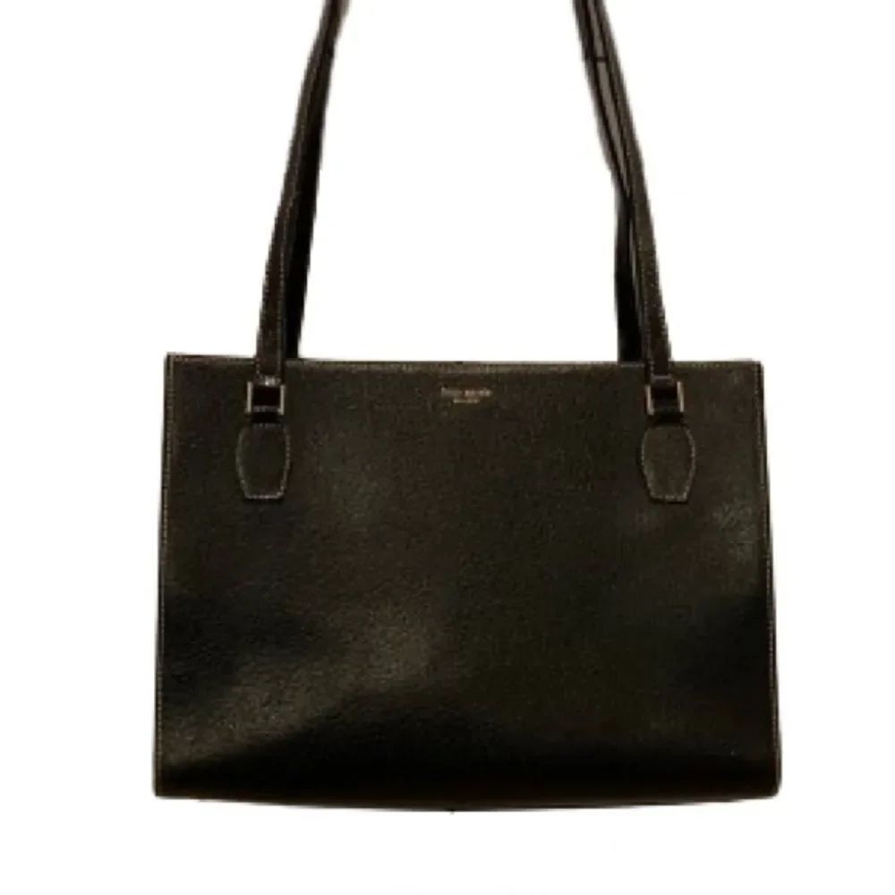 Kate Spade Wellesley Quinn Medium Shoulder Tote in Black Pebbled Leather